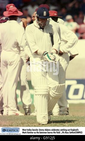 Cricket - dritten Test - Westindische Inseln V England - Queens Park Oval, Trinidad - zweiter Tag Stockfoto