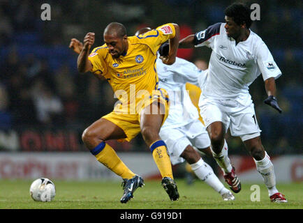 Fußball-Bolton Stockfoto