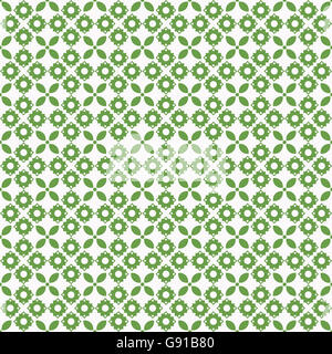 Hintergrund der nahtlose Blumenmuster Stockfoto