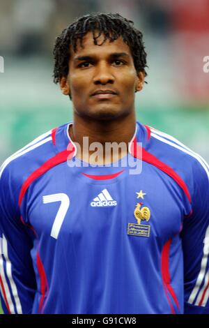 Fußball - freundlich - Frankreich gegen Deutschland - Stade de France. Florent Malouda, Frankreich Stockfoto