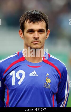 Fußball - freundlich - Frankreich gegen Deutschland - Stade de France. Willy Sagnol, Frankreich Stockfoto