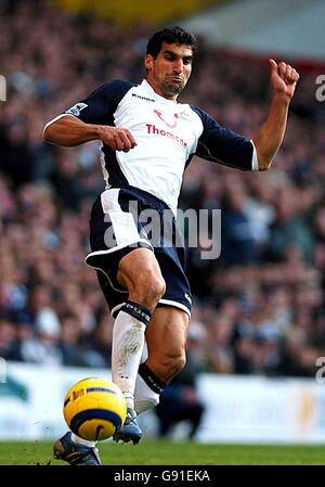 Fußball - FA Barclays Premiership - Tottenham Hotspur gegen West Ham United - White Hart Lane. Paul Stalteri von Tottenham Hotspur Stockfoto