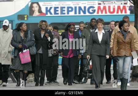 Gerichte-Axt Stockfoto