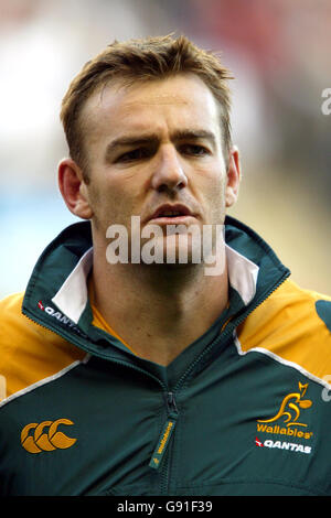 Rugby Union - Investec Challenge - England / Australien - Twickenham. Chris Latham, Australien Stockfoto