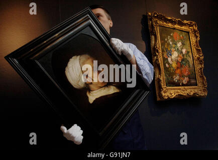 Verkauf-Rembrandt Stockfoto