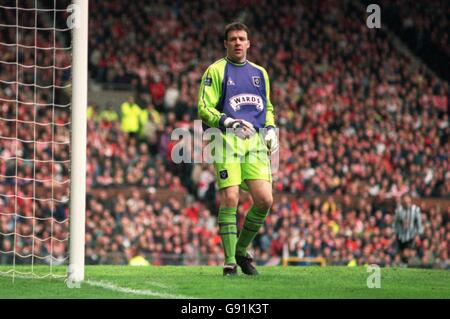 Fußball - Littlewoods FA Cup Halbfinale - Newcastle United / Sheffield United. Alan Kelly, Sheffield United Stockfoto