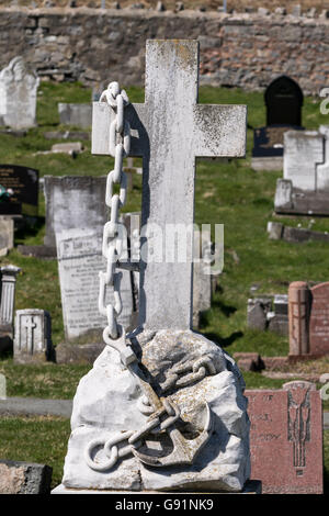 12. Jahrhundert St Tudno Kirche Friedhof auf den Great Orme Kopf in der Nähe von Llandudno Nord-Wales Stockfoto