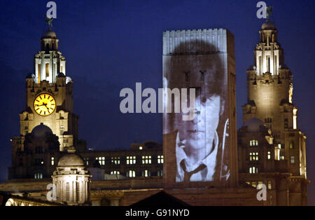 SHOWBIZ Lennon Stockfoto