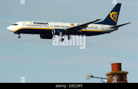 Luft-Stansted Stockfoto