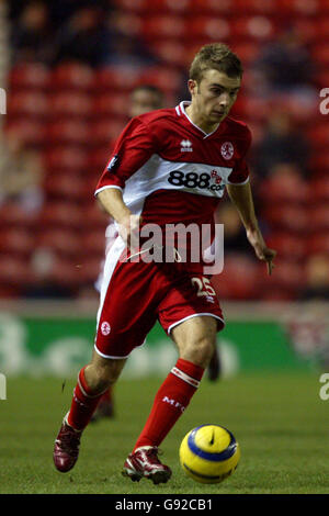 Fußball - UEFA-Cup - Gruppe D - Middlesbrough V Litex - Riverside Stadium Stockfoto