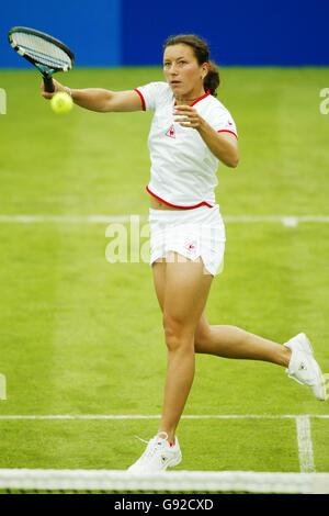 Tennisclub - DFS Classic 2005 - Edgbaston Priorat Stockfoto