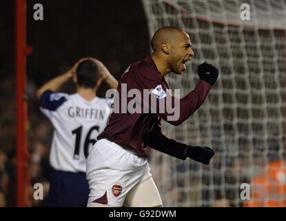 Fußball - FA Barclays Premier League - Arsenal V Portsmouth - Highbury Stockfoto