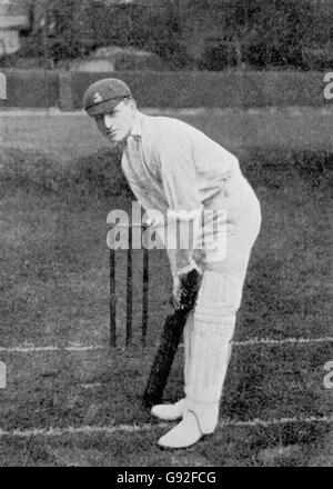 Wally Hardinge, Kent. Auch England, Newcastle United, Sheffield United und Arsenal beim Fußball vertreten Stockfoto
