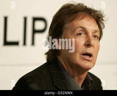 SHOWBIZ McCartney Stockfoto