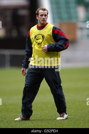 Rugby-Union - RBS 6 Nations Championship 2006 - England V Wales - England Training - Twickenham Stockfoto