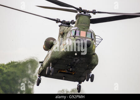 Boeing CH-47 Chinook Transporthubschrauber Stockfoto