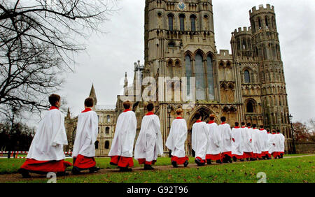 SOZIALE Chor Stockfoto