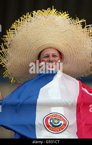 Fußball - Welt Cup Frankreich 98 - Gruppe D - Paraguay / Bulgarien Stockfoto