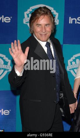 Don Johnson trifft am Montag, den 16. Januar 2006, auf der InStyle/Warner Bros. Party nach den Golden Globe Awards im Hollywood Hilton, Los Angeles, ein. DRÜCKEN SIE VERBANDSFOTO. Der Bildnachweis sollte lauten: Ian West/PA Stockfoto