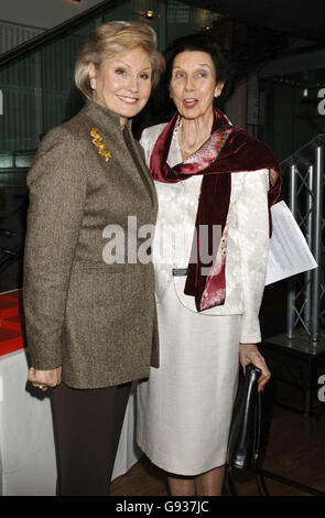 Angela Rippon bei den Critics' Circle National Dance Awards, die am Donnerstag, dem 19. Januar 2006, im Royal Opera House in Covent Garden im Zentrum von London stattfinden. DRÜCKEN SIE VERBANDSFOTO. Bildnachweis sollte lauten: Yui Mok / PA Stockfoto