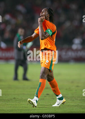 Fußball - Afrika Cup der Nationen 2006 - Gruppe A - Libyen V Côte d ' Ivoire - Cairo International Stadium Stockfoto