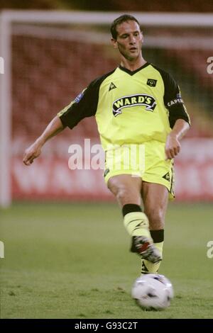 Fußball - freundlich - Sheffield United / Benfica. David Holdsworth, Kapitän von Sheffield United Stockfoto