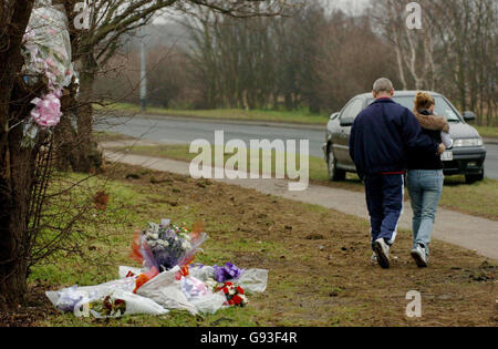 Crash Unfall Stockfoto