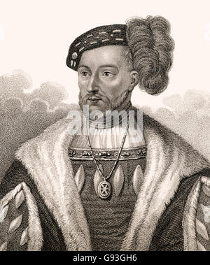 1512-1542, König der Schotten James V Stockfoto