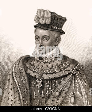 Henry Stuart oder Stewart, Duke of Albany, 1545-1567, Lord Darnley, styled König Consort von Schottland Stockfoto