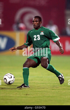 Fußball - Afrika Cup der Nationen 2006 - Gruppe C - Tunesien V Sambia - Harras El-Hedoud Stadium Stockfoto