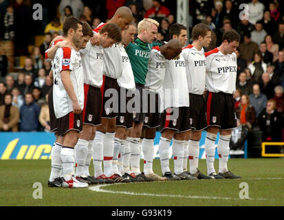 Fußball-Fulham Stockfoto