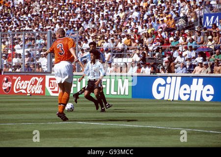 Fußball - Welt Cup Frankreich 1998 - letzte Quartal - Holland V Argentinien - Stade Velodrome Stockfoto