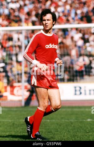 28-MAI-75, Franz Beckenbauer, Bayern München Stockfoto