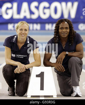 Leichtathletik-Glasgow Stockfoto