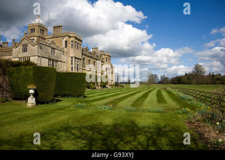 Charlton Park in der Nähe von Malmesbury, einem wunderschönen Landhaus Apartments umgewandelt, Wiltshire, Großbritannien Stockfoto