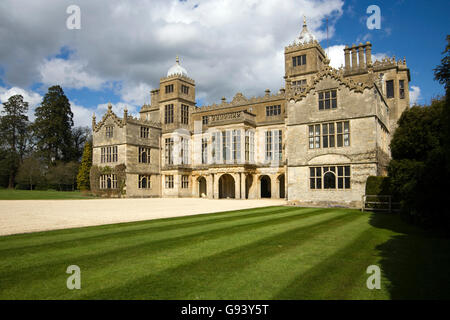 Charlton Park in der Nähe von Malmesbury, einem wunderschönen Landhaus Apartments umgewandelt, Wiltshire, Großbritannien Stockfoto