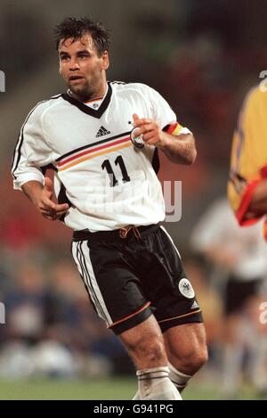 Fußball - freundlich - Deutschland gegen Rumänien - Ta'qali, Malta. Ulf Kirsten, Deutschland Stockfoto