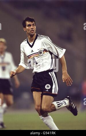 Fußball - freundlich - Deutschland gegen Rumänien - Ta'qali, Malta. Markus Babbel, Deutschland Stockfoto