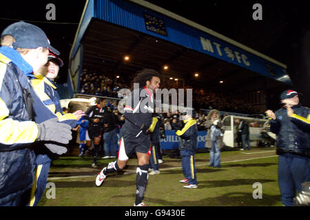 Fußball - Benefit Match - Macclesfield Town Legenden V Chelsea alle Sterne XI - Moss Rose Stockfoto