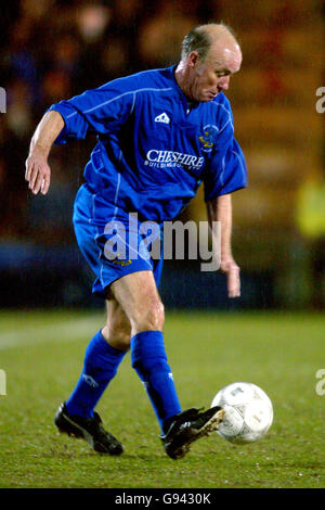 Fußball - Benefit Match - Macclesfield Town Legenden V Chelsea alle Sterne XI - Moss Rose Stockfoto