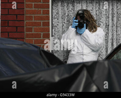 Kriminalität Pipebomb Stockfoto