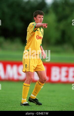 Fußball - freundlich - Home Farm Everton V Norwich City Stockfoto