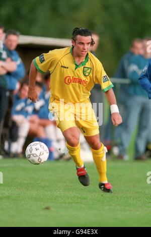 Fußball - freundlich - Home Farm Everton gegen Norwich City. Keith O'Neill, Norwich City Stockfoto