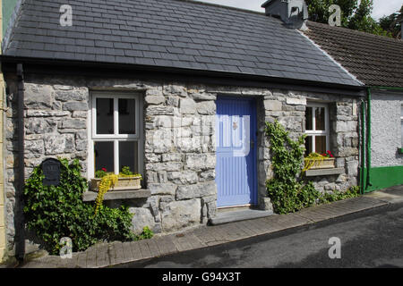 Alte Hütte, Cong, County Mayo, Irland Stockfoto
