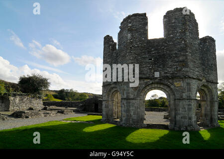 Mellifont Abbey, Mellifont, in der Nähe von Drogheda, County Louth, Irland / Zisterzienser-Abtei Stockfoto