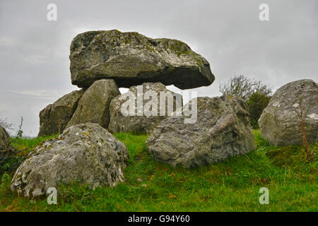 Carrowmore, Sligo, County Sligo, Irland / megalithischen Gräber Stockfoto