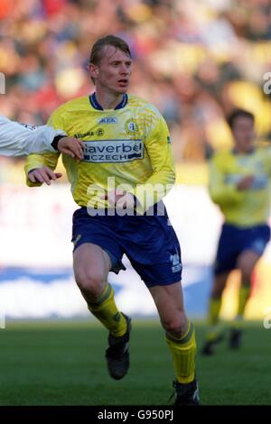 Fußball - Tschechische Republik - FK Teplice V SK Hradec Kralove - Na Stinadlech Stadion Stockfoto