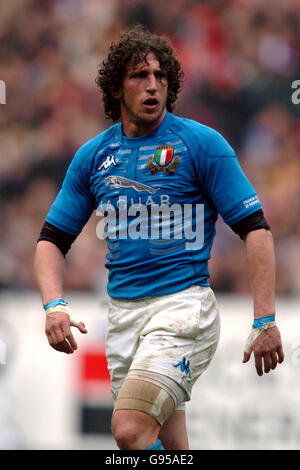 Rugby-Union - RBS 6 Nations Championship 2006 - Frankreich / Italien - Stade de France Stockfoto