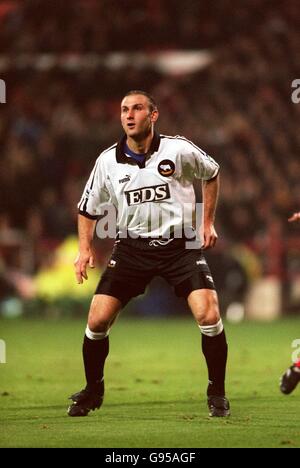 Fußball - FA Carling Premiership - Nottingham Forest / Derby County. Horacio Carbonari, Derby County Stockfoto