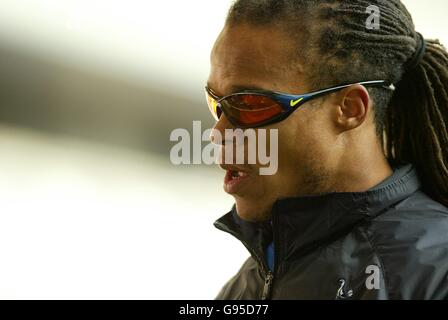 Fußball - FA Barclays Premiership - Tottenham Hotspur gegen Blackburn Rovers - White Hart Lane. Edgar Davids, Tottenham Hotspur Stockfoto